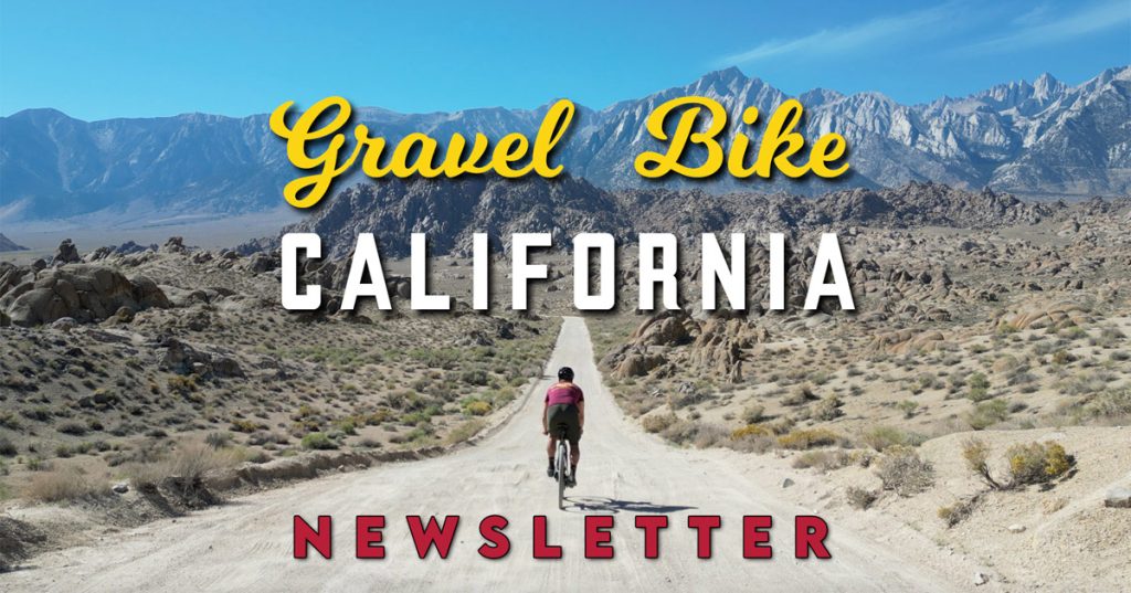 gravel bike california newsletter