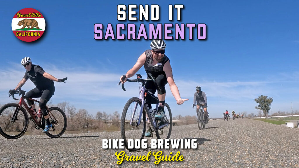 send it sacramento bike dog brewing