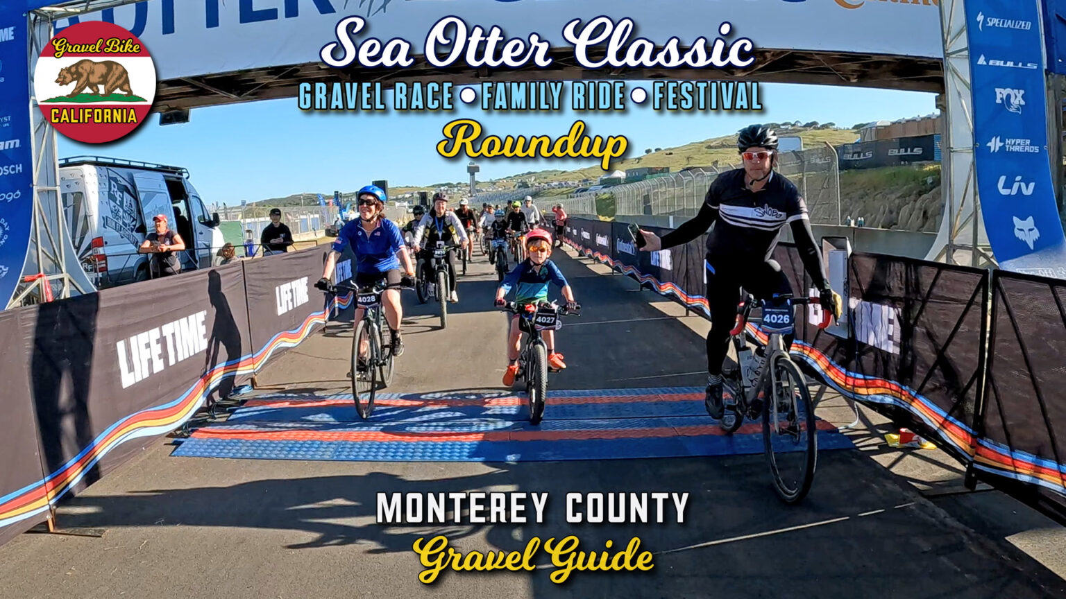 Sea Otter Classic Gravel Race & Family Off Road Tour Roundup - Gravel
