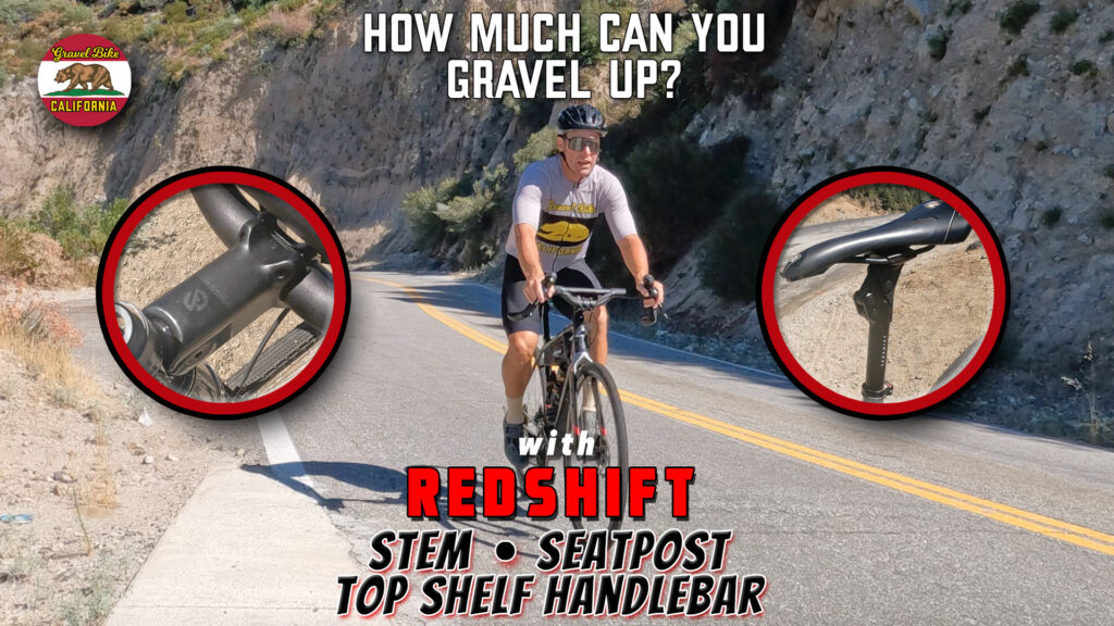 redshift stem, seatpot & top shelf handlebar review